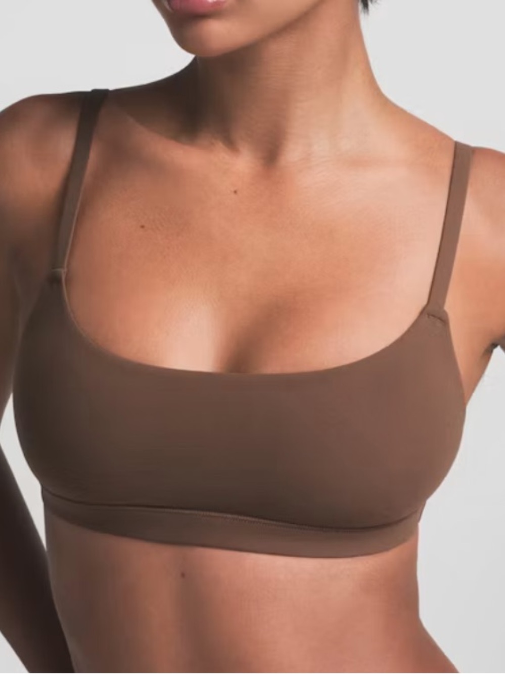 Skims Fits Everybody Scoop Neck Bralette Jasper